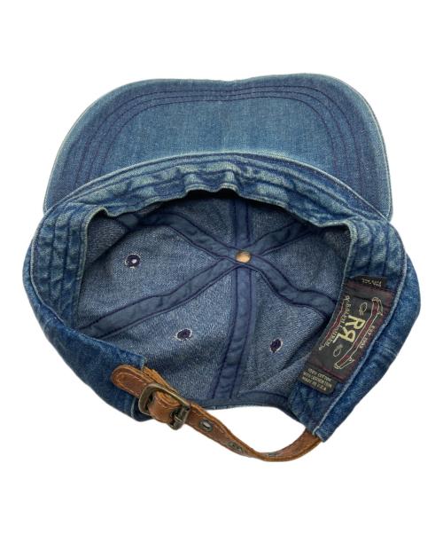 RRL（ダブルアールエル）RRL (ダブルアールエル) デニムキャップ インディゴの古着・服飾アイテム