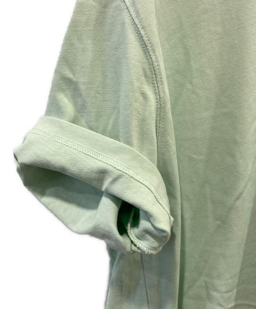 ami（アミ）ami (アミ) ロゴ刺繍Tシャツ グリーン サイズ:freeの古着・服飾アイテム