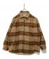 SON OF THE CHEESE（サノバチーズ）の古着「Quilt Shirts」｜ブラウン