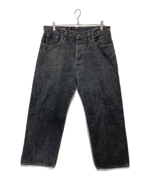 SCYEBASICS（サイベーシックス）SCYEBASICS (サイベーシックス) ルーズフィットストレートセルビッチデニム インディゴ サイズ:30の古着・服飾アイテム