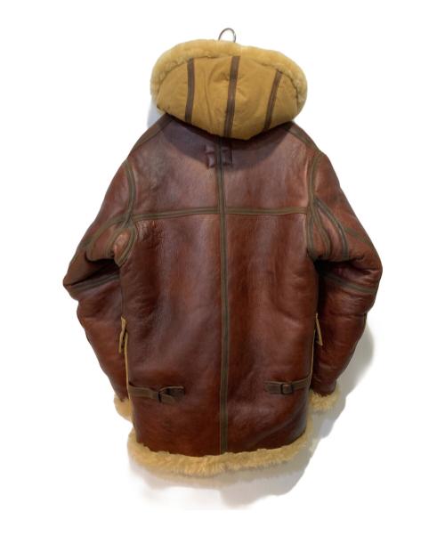 NIGEL CABOURN（ナイジェルケーボン）NIGEL CABOURN (ナイジェルケーボン) COASTAL COMMAND sheepskin JACKET/Type B-7 ブラウン サイズ:50の古着・服飾アイテム