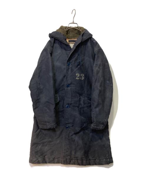 WEIRDO（ウィアード）WEIRDO (ウィアード) ジャーマンコードコート ネイビー サイズ:Ｌの古着・服飾アイテム
