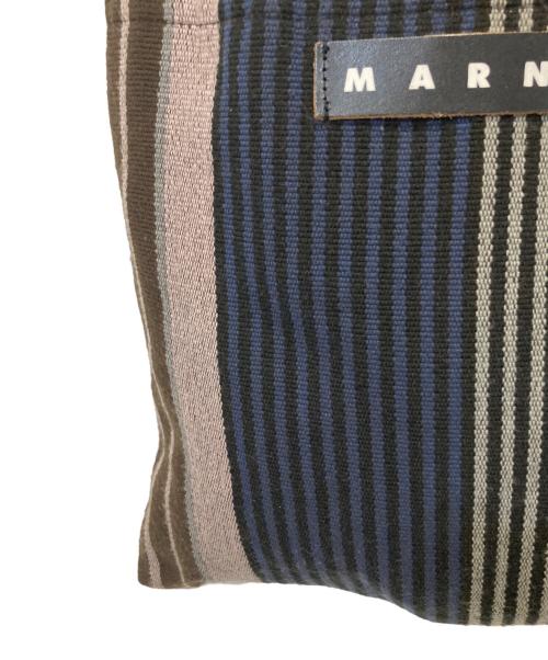 MARNI（マルニ）MARNI (マルニ) フラワーカフェハンモックバッグ ブラウンの古着・服飾アイテム