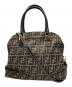 FENDI（フェンディ）の古着「ズッカ柄ハンドバッグ」｜ベージュ