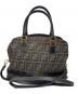 FENDI (フェンディ) ズッカ柄ハンドバッグ ベージュ：45000円
