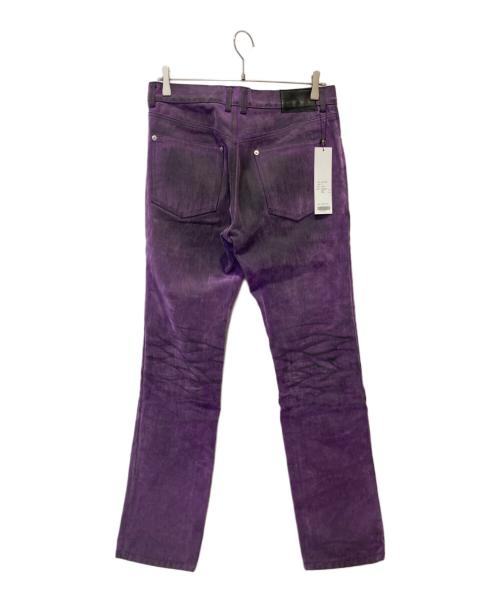 JOHN LAWRENCE SULLIVAN（ジョン ローレンス サリバン）JOHN LAWRENCE SULLIVAN (ジョン ローレンス サリバン) デニムパンツ パープル サイズ:46の古着・服飾アイテム