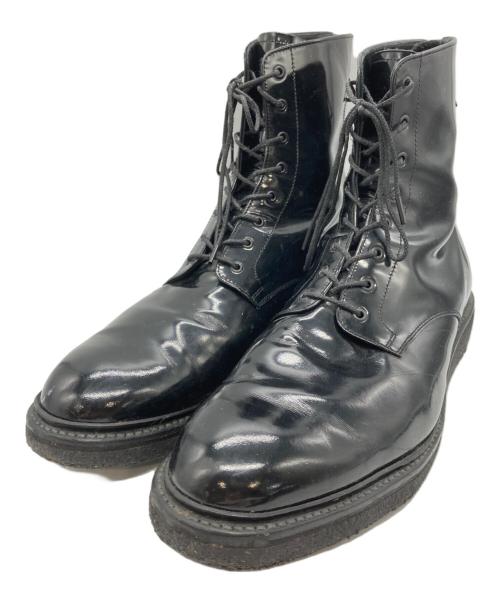JOHN LAWRENCE SULLIVAN（ジョン ローレンス サリバン）JOHN LAWRENCE SULLIVAN (ジョン ローレンス サリバン) ブーツ ブラック サイズ:9の古着・服飾アイテム