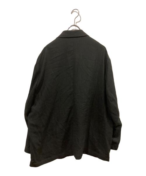 MAISON SPECIAL（メゾンスペシャル）MAISON SPECIAL (メゾンスペシャル) Triacetate Prime-Over Tailored Jacket ブラックの古着・服飾アイテム