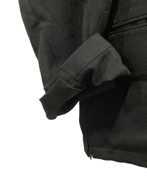MAISON SPECIAL（メゾンスペシャル）MAISON SPECIAL (メゾンスペシャル) Triacetate Prime-Over Tailored Jacket ブラックの古着・服飾アイテム