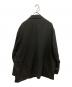 MAISON SPECIAL (メゾンスペシャル) Triacetate Prime-Over Tailored Jacket ブラック：12000円