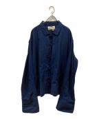 anachronormアナクロノーム）の古着「ROLL UP SLEEVES CHINA COVERALL SHIRTS」｜インディゴ
