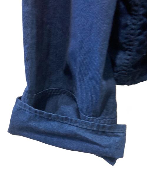 anachronorm（アナクロノーム）anachronorm (アナクロノーム) ROLL UP SLEEVES CHINA COVERALL SHIRTS インディゴ サイズ:36の古着・服飾アイテム