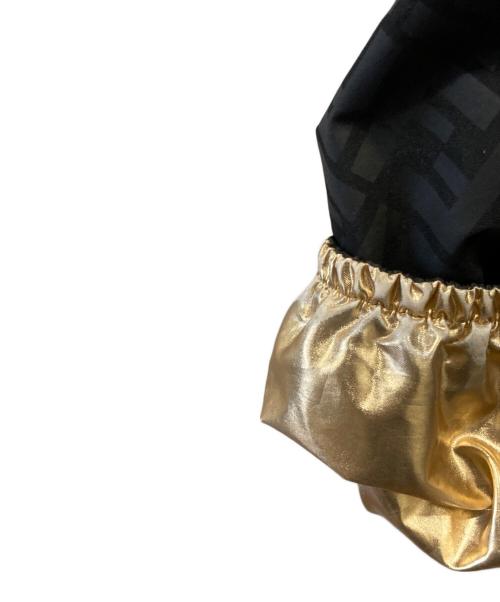 K-WAY（ケイウェイ）K-way (ケイウェイ) FENDI (フェンディ) リバーシブルナイロンジャケット ブラック サイズ:Ｍの古着・服飾アイテム