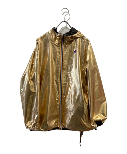 K-WAY（ケイウェイ）K-way (ケイウェイ) FENDI (フェンディ) リバーシブルナイロンジャケット ブラック サイズ:Ｍの古着・服飾アイテム