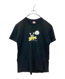 SUPREME（シュプリーム）の古着「DANIEL JOHNSTON FROG TEE」｜ブラック