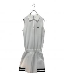 NBB WEEKEND（エヌビービーウィークエンド）の古着「ポロワンピース」｜ホワイト