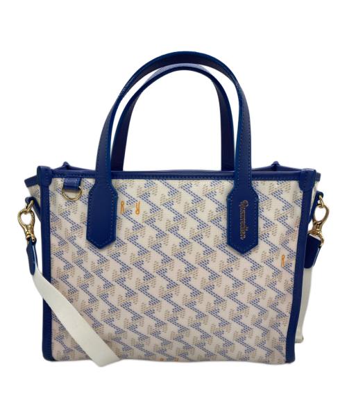 Resurrection（レザレクション）Resurrection (レザレクション) ラニウススクエアカートバッグ ブルーの古着・服飾アイテム