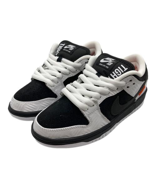 NIKE SB（ナイキエスビー）NIKE SB (ナイキエスビー) TIGHTBOOTH PRODUCTION (タイトブースプロダクション) Dunk Low Pro QS ブラック サイズ:23.5の古着・服飾アイテム