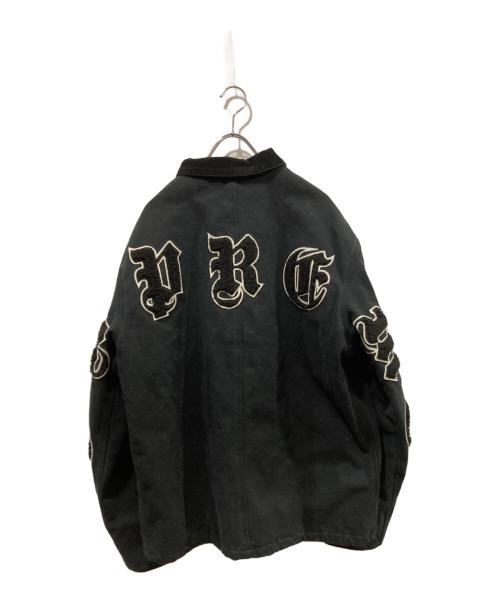 SUPREME（シュプリーム）Supreme (シュプリーム) Old English Canvas Work Jacket ブラック サイズ:Lの古着・服飾アイテム
