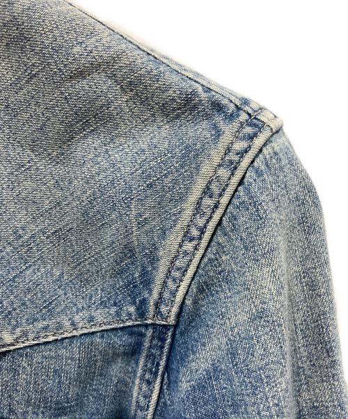 RRL（ダブルアールエル）RRL (ダブルアールエル) デニムウエスタンシャツ インディゴ サイズ:XSの古着・服飾アイテム