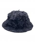 SUPREMEシュプリーム）の古着「Frayed Patchwork Denim Crusher」｜インディゴ