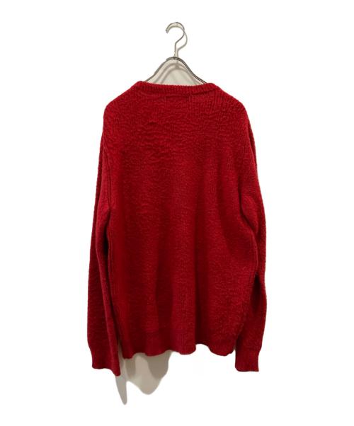 NUMBER (N)INE（ナンバーナイン）NUMBER (N)INE (ナンバーナイン) Vネックニット レッド サイズ:表記無しの古着・服飾アイテム