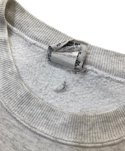 NUTMEG（ナツメグ）NUTMEG (ナツメグ) プリントスウェット グレー サイズ:Ｌの古着・服飾アイテム