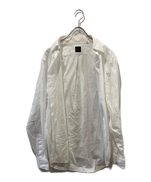 YOHJI YAMAMOTO（ヨウジヤマモト）YOHJI YAMAMOTO (ヨウジヤマモト) SUIT BROAD U-CDH STANDARD SHIRT ホワイト サイズ:2の古着・服飾アイテム
