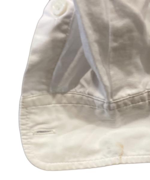 YOHJI YAMAMOTO（ヨウジヤマモト）YOHJI YAMAMOTO (ヨウジヤマモト) SUIT BROAD U-CDH STANDARD SHIRT ホワイト サイズ:2の古着・服飾アイテム