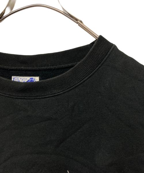 BEAMS（ビームス）BEAMS (ビームス) テーラー東洋 (テーラートウヨウ) 別注 刺繍 クルーネック スウェット ブラック サイズ:XLの古着・服飾アイテム