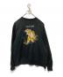 BEAMS (ビームス) テーラー東洋 (テーラートウヨウ) 別注 刺繍 クルーネック スウェット ブラック サイズ:XL：13000円