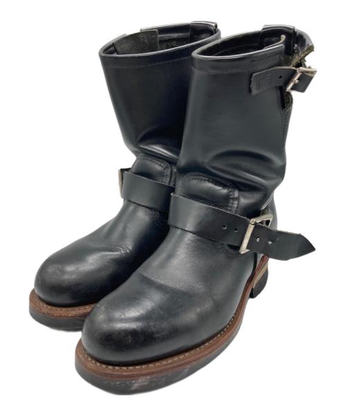 RED WING（レッドウィング）RED WING (レッドウィング) エンジニアブーツ ブラック サイズ:23.5の古着・服飾アイテム