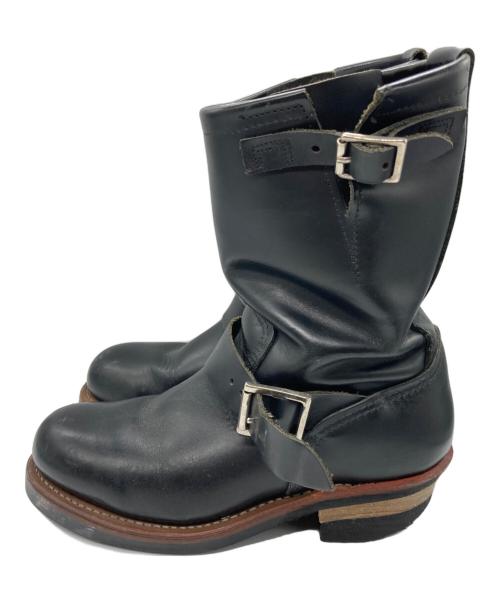RED WING（レッドウィング）RED WING (レッドウィング) エンジニアブーツ ブラック サイズ:23.5の古着・服飾アイテム