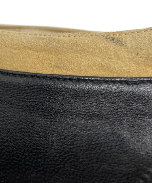 GUCCI（グッチ）GUCCI (グッチ) バイカラーレザーシューズ ブラック×ベージュ サイズ:38の古着・服飾アイテム