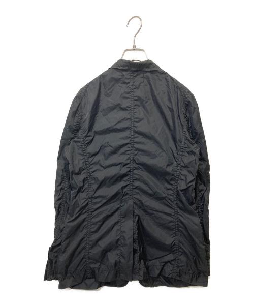 tricot COMME des GARCONS（トリココムデギャルソン）tricot COMME des GARCONS (トリココムデギャルソン) ナイロンテーラードジャケット ブラック サイズ:Ｍの古着・服飾アイテム