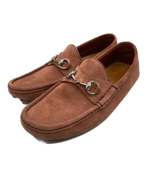 GUCCI（グッチ）GUCCI (グッチ) ドライビングシューズ オレンジ サイズ:28cmの古着・服飾アイテム