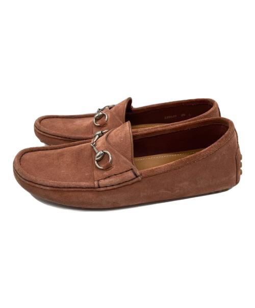 GUCCI（グッチ）GUCCI (グッチ) ドライビングシューズ オレンジ サイズ:28cmの古着・服飾アイテム