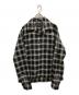 WIND AND SEA（ウィンダンシー）の古着「オンブレチェックシャツ」｜ブラック