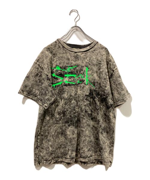 WIND AND SEA（ウィンダンシー）WIND AND SEA (ウィンダンシー) プリントTシャツ ブラック サイズ:Ｍの古着・服飾アイテム