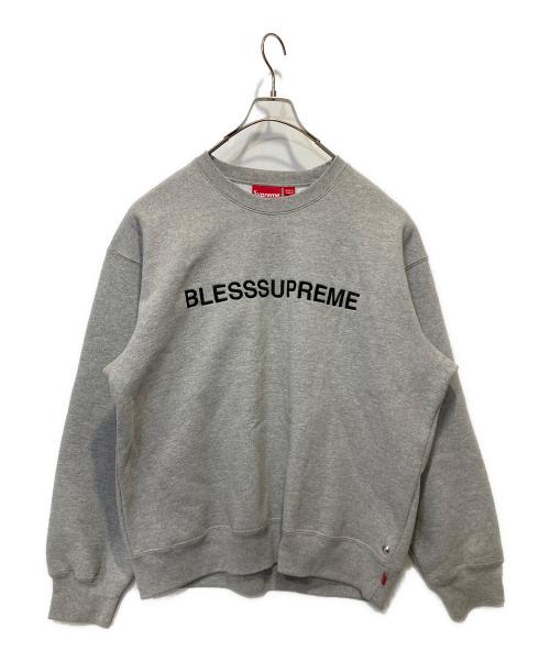 SUPREME（シュプリーム）Supreme (シュプリーム) BLESS (ブレス) crewneck sweat shirt グレー サイズ:Ｌの古着・服飾アイテム