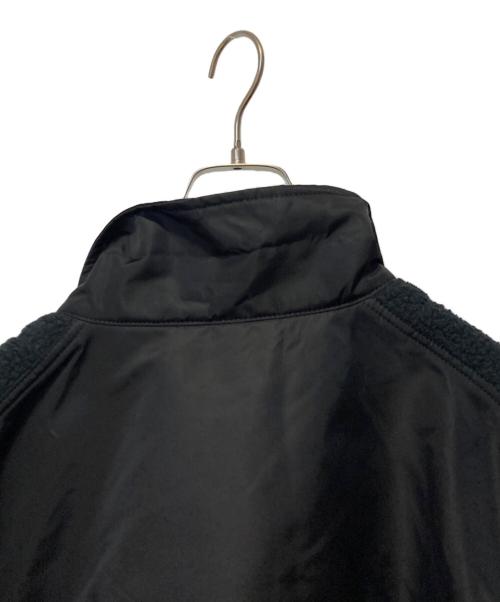 COMME des GARCONS（コムデギャルソン）COMME des GARCONS (コムデギャルソン) エステルボアフリース×エステルタフタジャケット ブラック サイズ:Lの古着・服飾アイテム