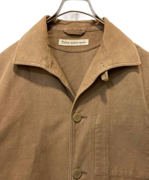 edition（エディション）Edition (エディション) コットンジャケット ブラウン サイズ:Mの古着・服飾アイテム