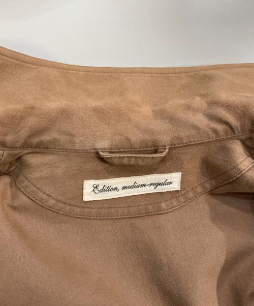 edition（エディション）Edition (エディション) コットンジャケット ブラウン サイズ:Mの古着・服飾アイテム