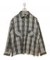 SAINT MICHAEL（セントマイケル）の古着「FRANNEL SHIRT」｜グレー