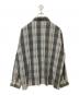 SAINT MICHAEL (セントマイケル) SHERMER ACADEMY (シャーマーアカデミー) FRANNEL SHIRT グレー サイズ:XL：40000円