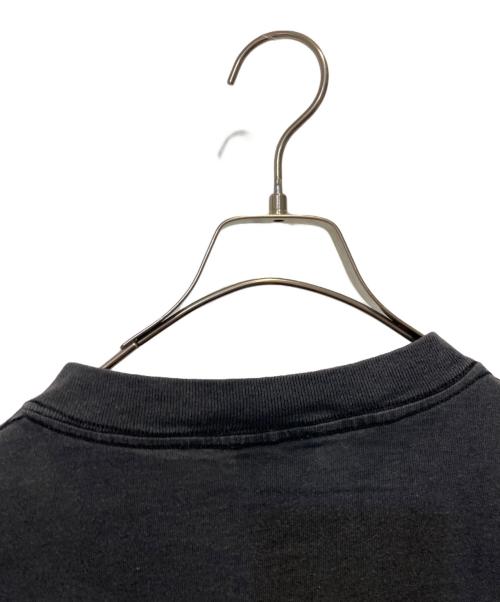 ANDAZIA（アンダジア）andazia (アンダジア) プリントTシャツ ブラック サイズ:Ｌの古着・服飾アイテム