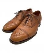 Aldenオールデン）の古着「ドレスシューズ」｜ブラウン