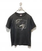 USEDユーズド）の古着「プリントTシャツ」｜ブラック