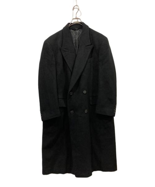 Christian Dior MONSIEUR（クリスチャンディオールムッシュ）Christian Dior MONSIEUR (クリスチャンディオールムッシュ) カシミヤコート ブラック サイズ:Sの古着・服飾アイテム