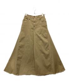 GOOD GRIEF!（グッドグリーフ）の古着「Chino Volume Skirt」｜ベージュ